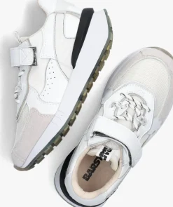 witte barst by shoesme lage sneakers brs23s010