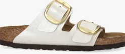 witte birkenstock slippers arizona big buckle