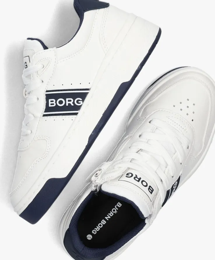 witte bjorn borg lage sneakers t2200 ctr k