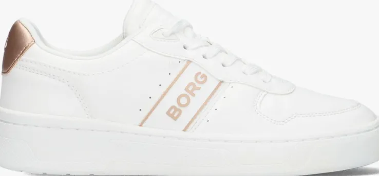 witte bjorn borg lage sneakers t2200 dames