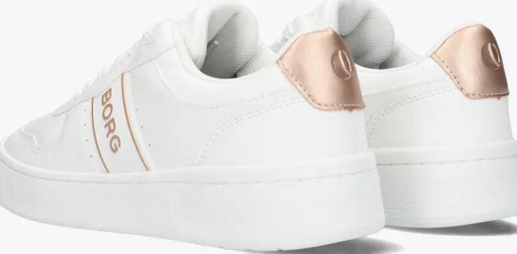 witte bjorn borg lage sneakers t2200 dames