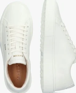 witte blackstone lage sneakers grag finn low