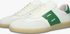 witte blackstone lage sneakers lime wren
