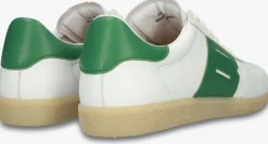 witte blackstone lage sneakers lime wren