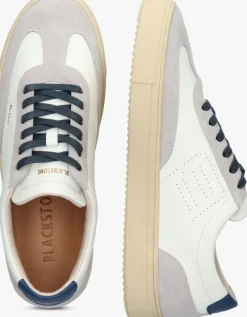 witte blackstone lage sneakers slate harper perf