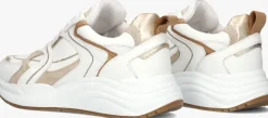 witte blasz lage sneakers charu-11