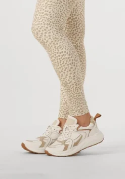 witte blasz lage sneakers charu-11