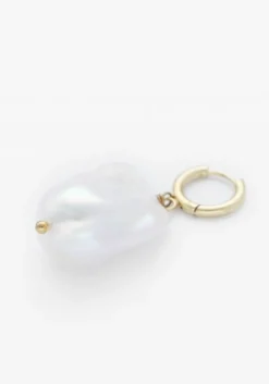 witte bonnie studios bedels big baroque pearl pendant