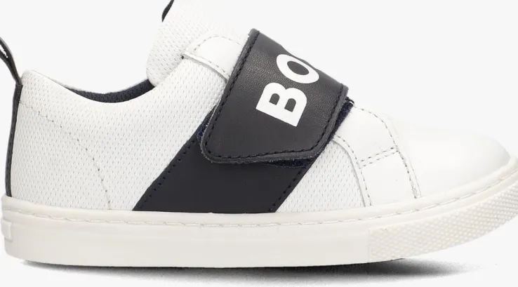 witte boss kids lage sneakers baskets j50870