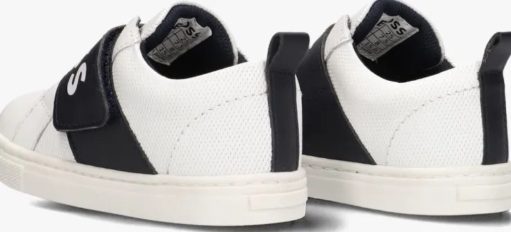 witte boss kids lage sneakers baskets j50870