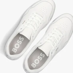 witte boss lage sneakers titanium sl