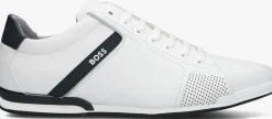 witte boss lage sneakers saturn lowp