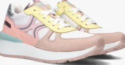 witte braqeez lage sneakers vita vienna