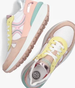 witte braqeez lage sneakers vita vienna