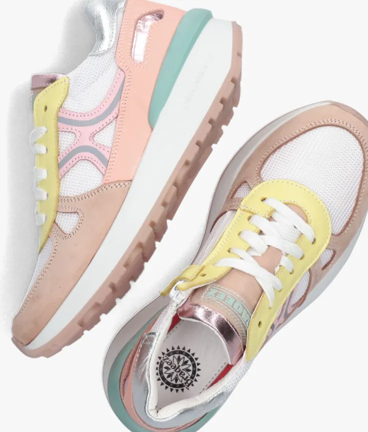 witte braqeez lage sneakers vita vienna