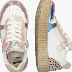 witte braqeez lage sneakers peggy paris