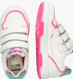 witte braqeez lage sneakers calvin chicago