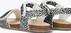 witte bunniesjr platte sandalen bimi beach