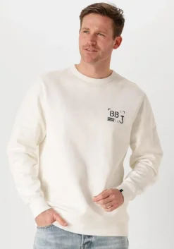 witte butcher of blue trui army stencil crew