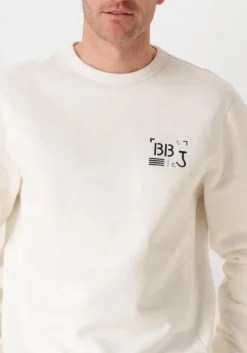 witte butcher of blue trui army stencil crew