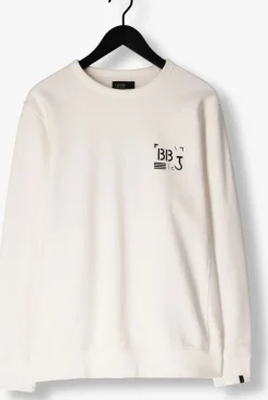 witte butcher of blue trui army stencil crew