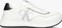 witte calvin klein lage sneakers 80892