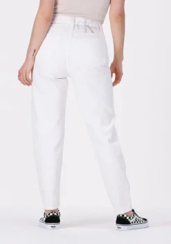 witte calvin klein mom jeans mom jean