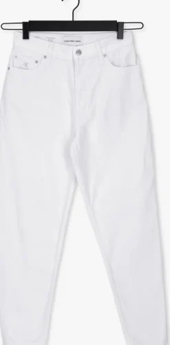 witte calvin klein mom jeans mom jean
