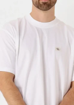 witte calvin klein t-shirt woven label relaxed tee