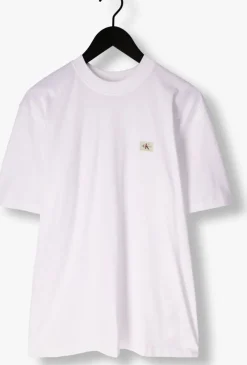 witte calvin klein t-shirt woven label relaxed tee