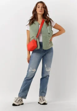 witte calvin klein t-shirt ck embroidery stretch