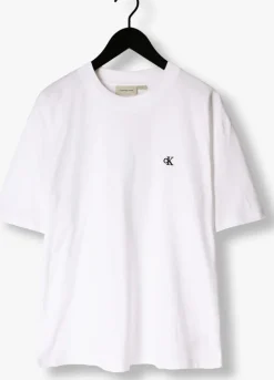 witte calvin klein t-shirt heavy relaxed tee