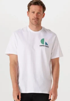 witte calvin klein t-shirt ss 20s ck bhs lg grp