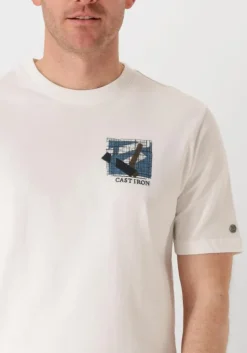 witte cast iron t-shirt short sleeve r-neck regular fit jersey peached