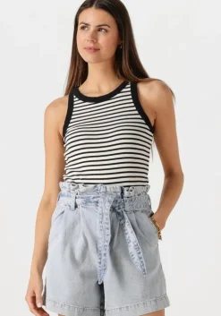 witte catwalk junkie top striped ribbed singlet