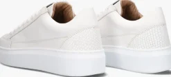 witte clay lage sneakers enzo