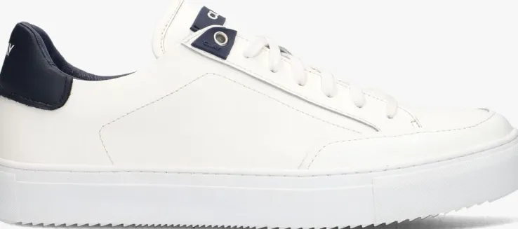 witte clay lage sneakers cl124h300