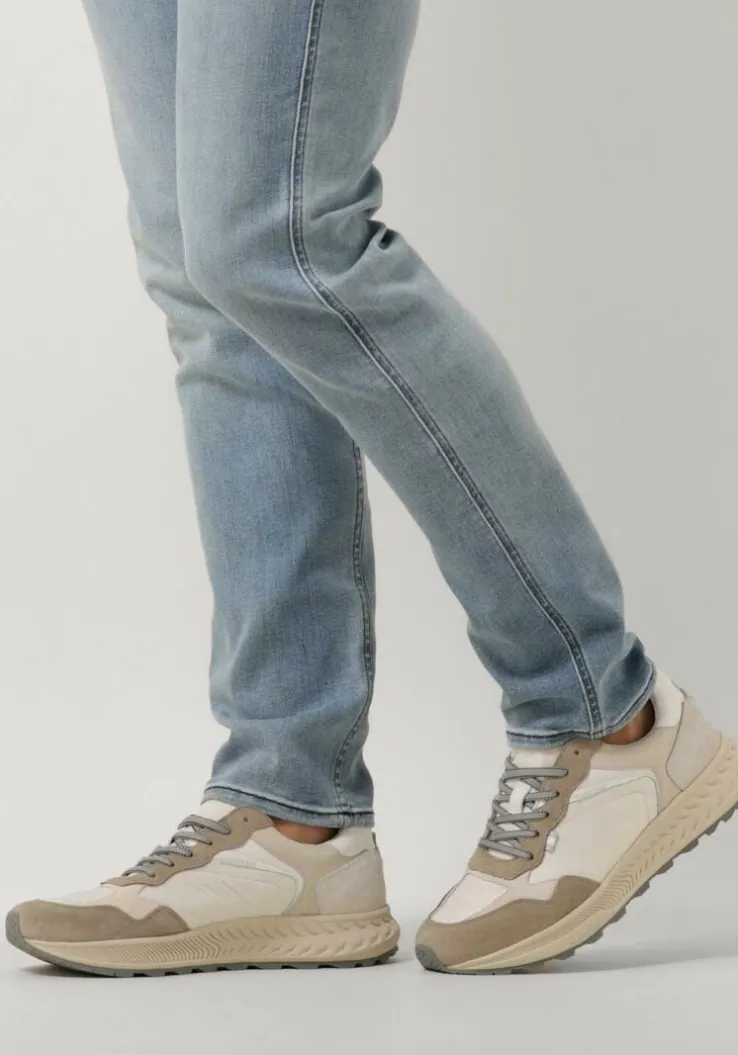 witte clay lage sneakers 13655