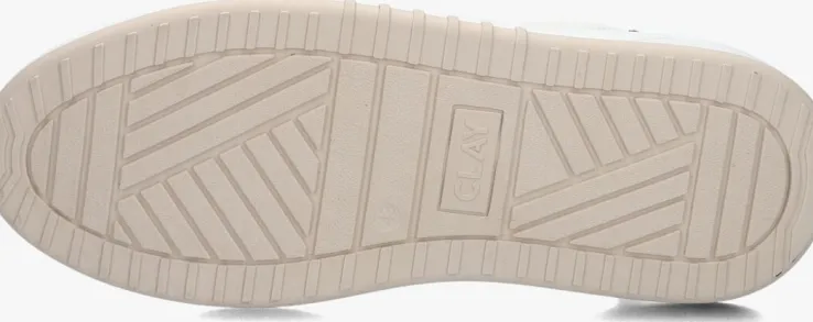 witte clay lage sneakers abel-12