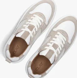witte clay lage sneakers abel-12