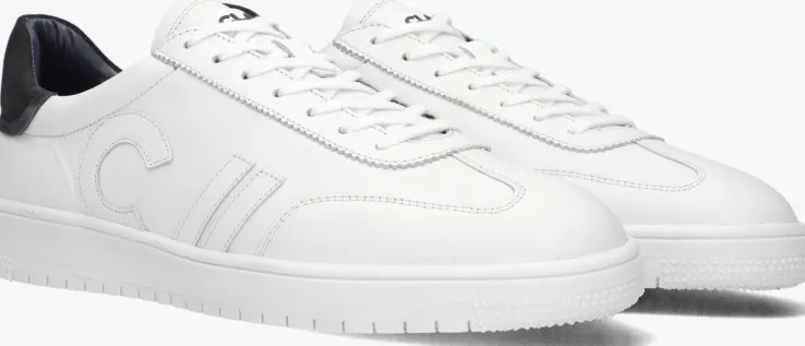 witte clay lage sneakers cl124h251