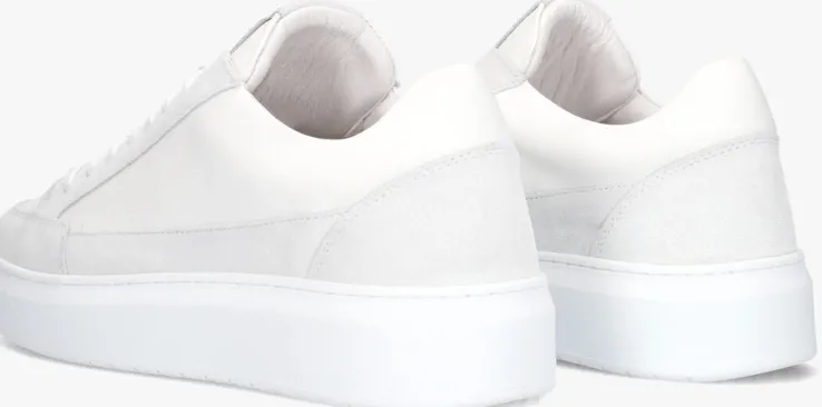 witte clay lage sneakers enzo