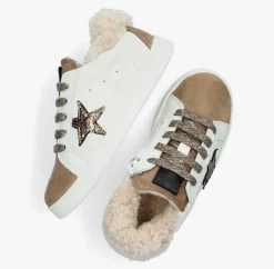 witte clic! lage sneakers cl-20453