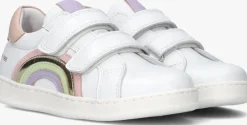 witte clic! lage sneakers 20613