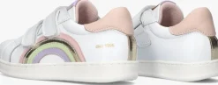 witte clic! lage sneakers 20613