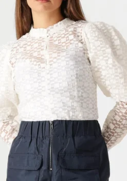 witte co'couture blouses elinor open back blouse