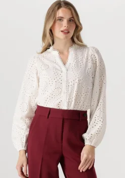 witte co'couture blouses gisellecc anglaise v-shirt