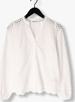 witte co'couture blouses gisellecc anglaise v-shirt