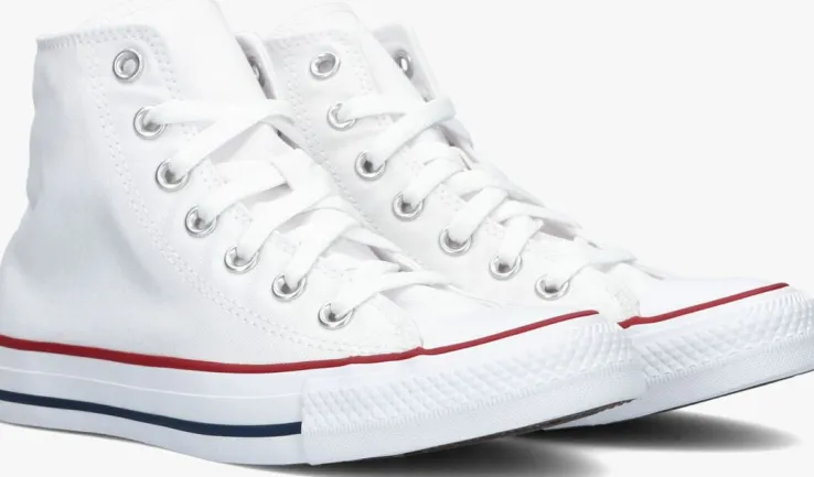 witte converse hoge sneakers chuck taylor all star hi dames