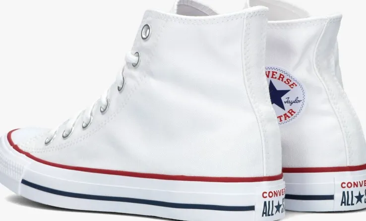 witte converse hoge sneakers chuck taylor all star hi dames